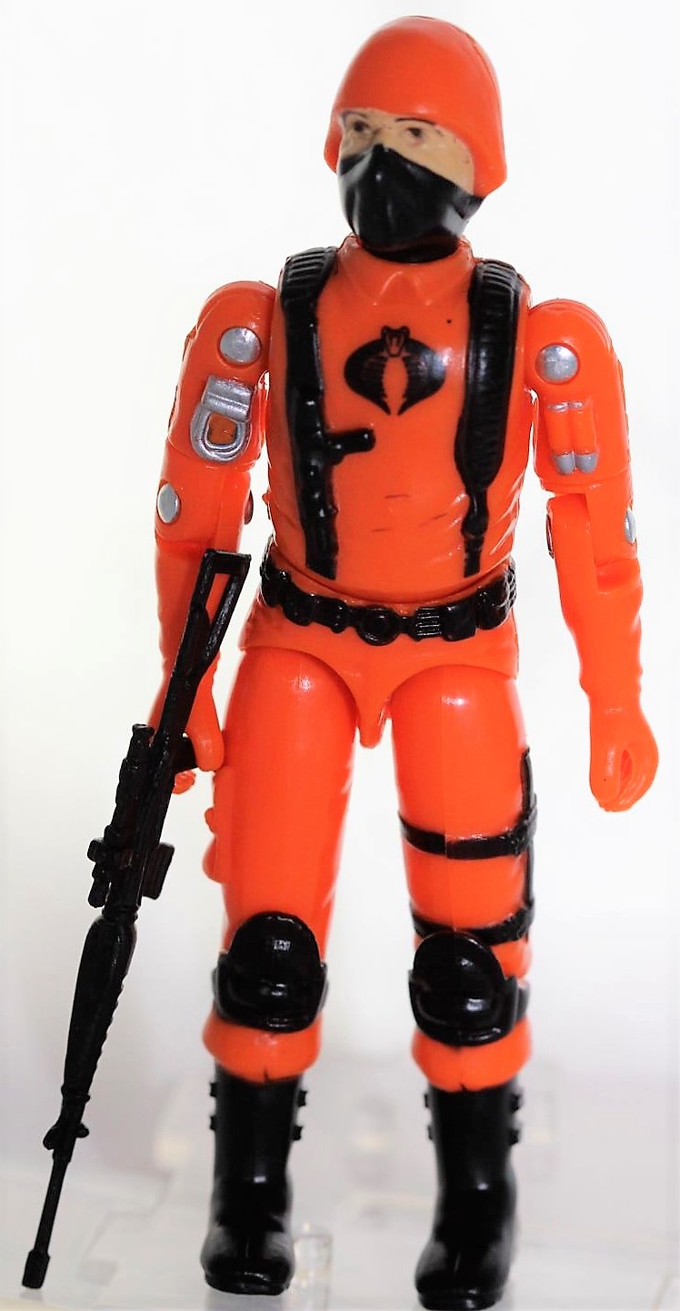 Black Major Cobra Copperhead Orange  Soldier Black Symbol