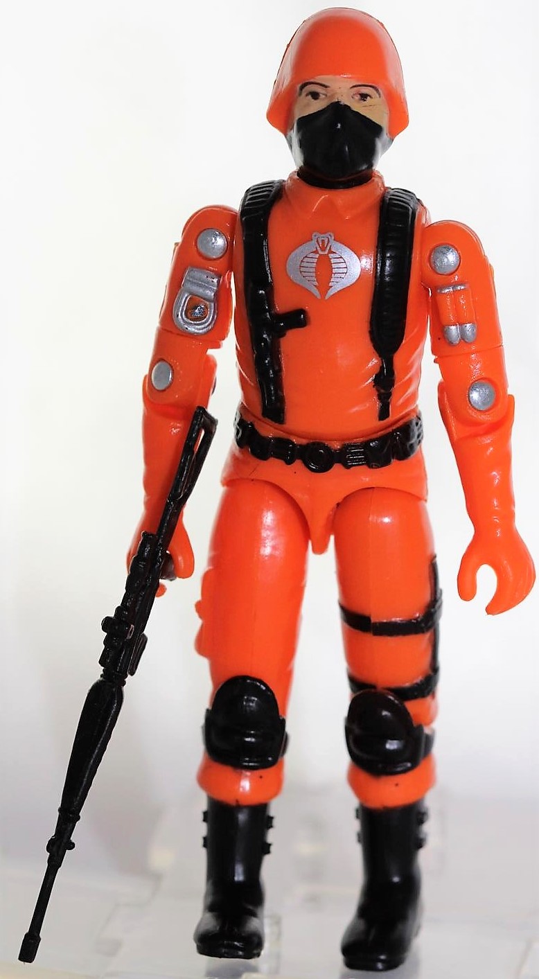 Black Major Cobra Copperhead Orange Soldier Silver  Symbol