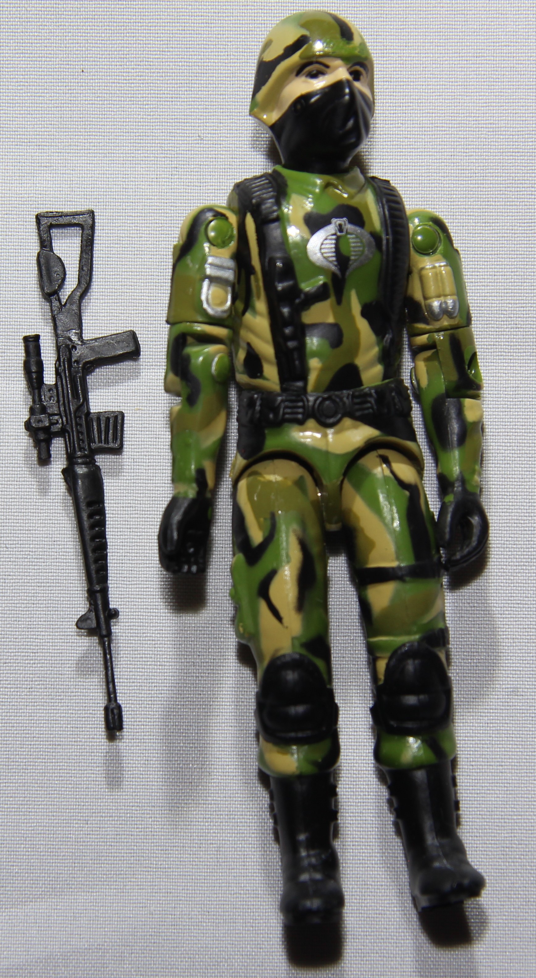 Black Major Cobra Jungle Soldier