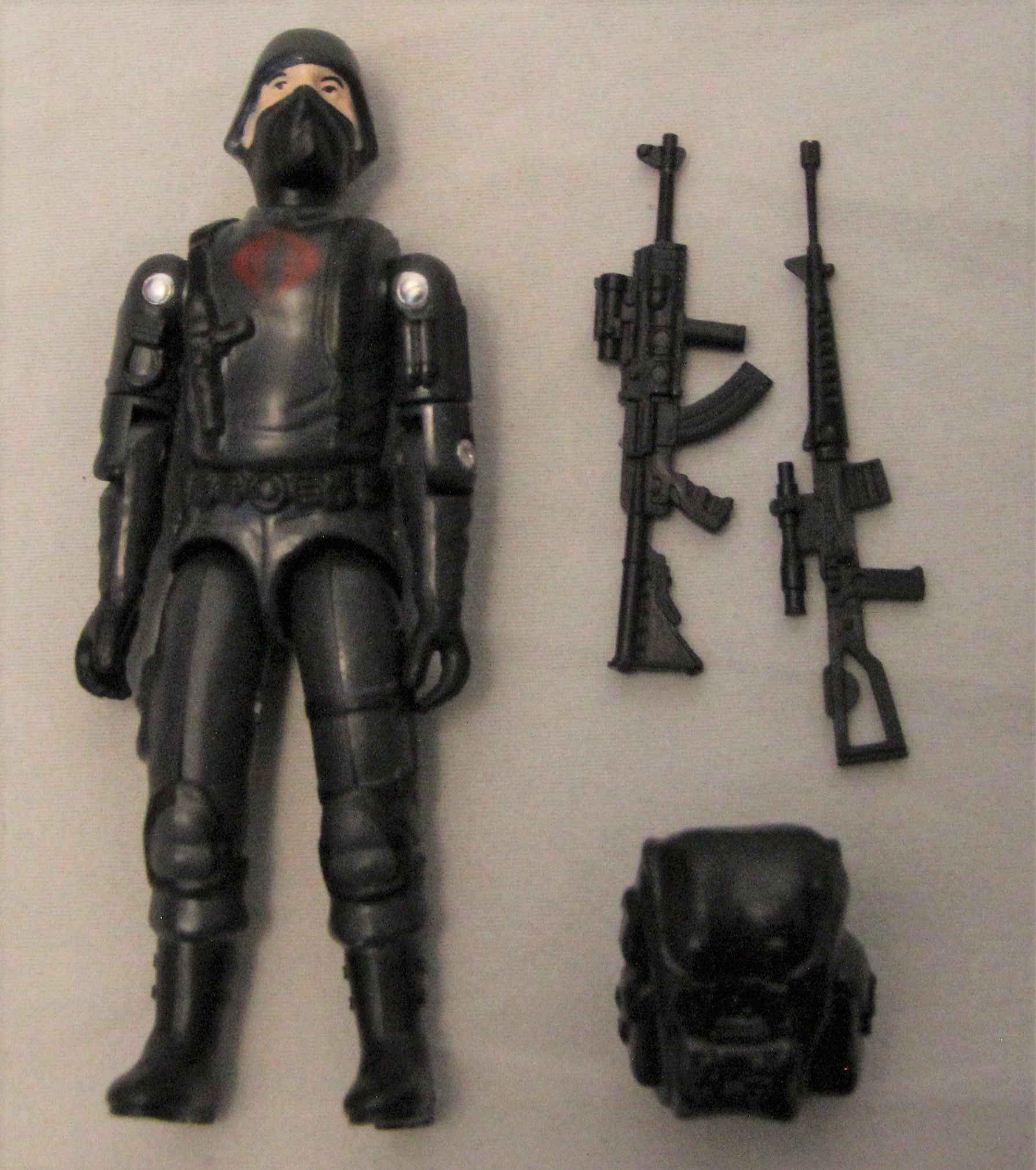 Black Major Paratrooper Cobra Solider v1